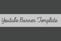 Yt Banner Template New Youtube Banner Template by Naralilia On Deviantart