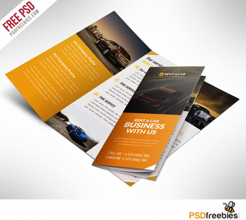 2 Fold Brochure Template Psd Best 005 Tri Fold Brochure Template Psd Ideas Car Dealer and Services