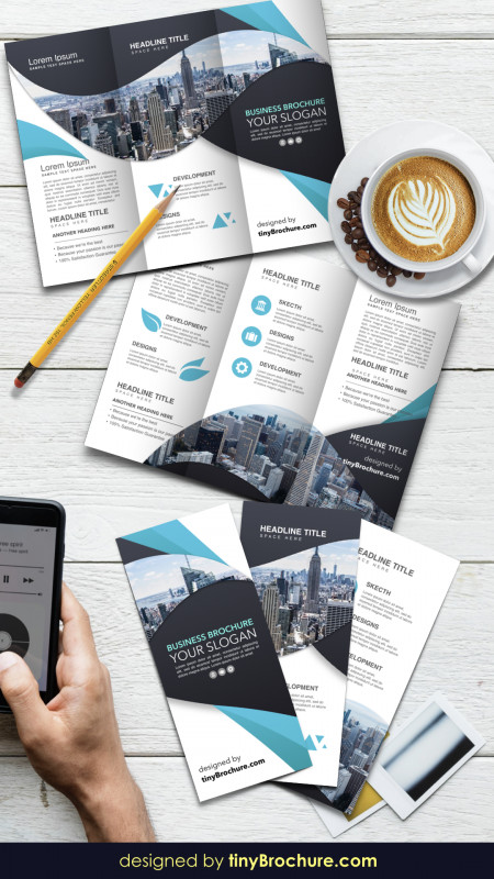 4 Fold Brochure Template Awesome Tri Fold Brochure Template for Google Slides