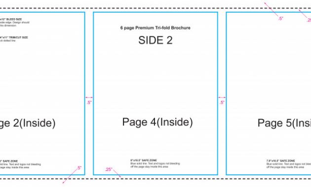 6 Sided Brochure Template New 6 Page Brochure toha