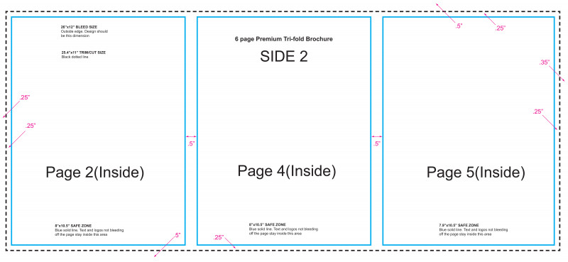 6 Sided Brochure Template New 6 Page Brochure toha