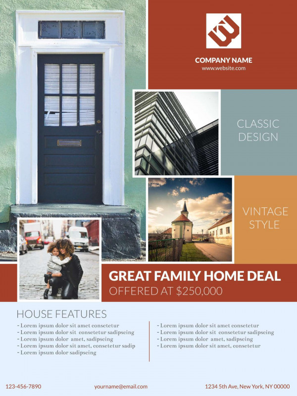Architecture Brochure Templates Free Download New Free Poster Templates Examples 15 Free Templates