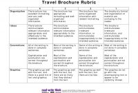 Brochure Rubric Template New 010 Travel Brochure Template for Students Shocking Ideas Pdf