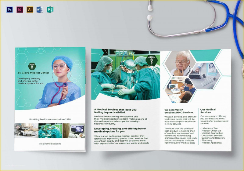 Pharmacy Brochure Template Free Best Medical Pamphlet Template Free Of Medical Bi Fold Brochure Design