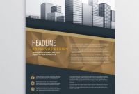 Real Estate Brochure Templates Psd Free Download New 015 Real Estate Brochure Flyer Template Design with Vector Ideas