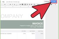 Science Brochure Template Google Docs Best How to Make An Invoice In Google Docs 8 Steps with Pictures