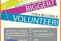 Volunteer Brochure Template New Volunteer Brochure Template Examples Fitness Trainer Flyer Ad On