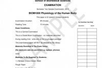 Blank Answer Sheet Template 1 100 New Exam 2014 Questions Bio1203 Human Anatomy and Physiology