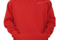 Blank Black Hoodie Template Awesome Plain Basic Hooded Sweatshirt Pullover Hoodie Red In 2019