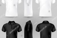 Blank Black Hoodie Template New Black and White Short Sleeve Polo Shirt Design Templates