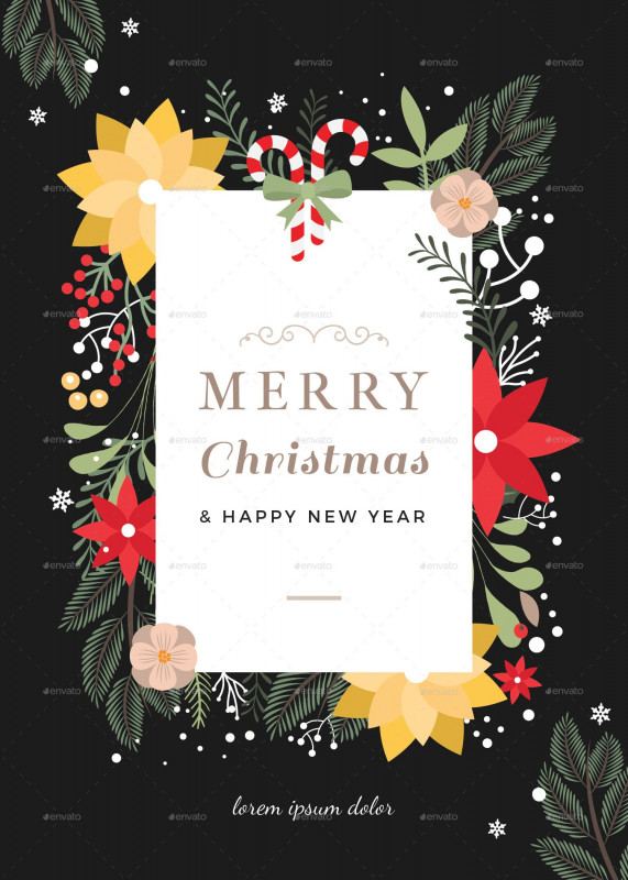 Blank Christmas Card Templates Free Awesome 45 Christmas Premium Free Psd Holiday Card Templates for