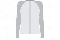 Blank Cycling Jersey Template Awesome Grey Sportswear Mockup Stock Illustration Illustration Of