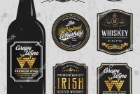 Blank Jack Daniels Label Template Unique Whiskey Bottle Labels Template Free Guide Vintage Premium
