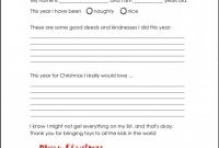 Blank Letter Writing Template for Kids Awesome Free Letter to Santa Templates Nourished Little Munchkins