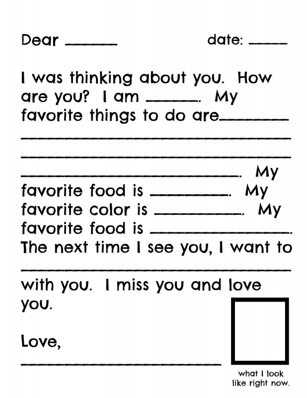 Blank Letter Writing Template for Kids Awesome Raising A Boy who Loves to Write Playful Learning