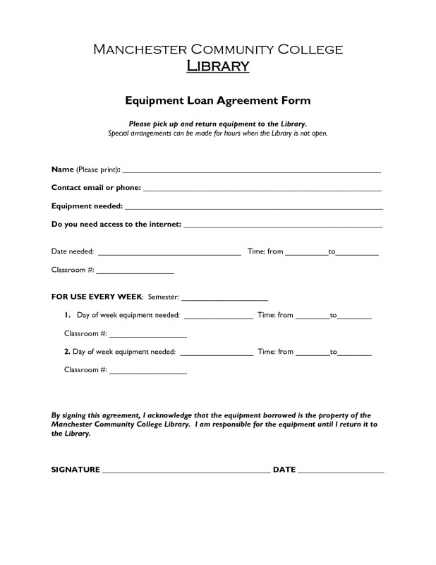 Blank Loan Agreement Template Awesome Loan Agreement form Imple Pdf Personal Between Friends Free