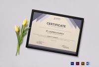 Blank Marriage Certificate Template New 65ea17 Church Certificate Template Baptism Wedding