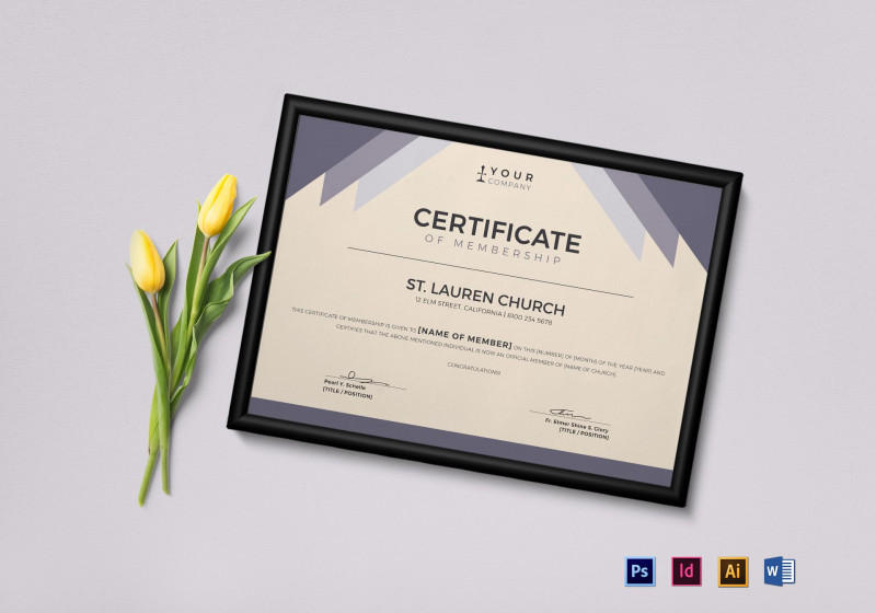 Blank Marriage Certificate Template New 65ea17 Church Certificate Template Baptism Wedding