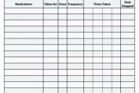 Blank Medication List Templates New Ae¹daily Medication List Printable Ae ·ae¬aea¶a¨