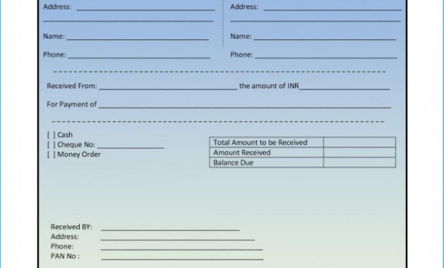 Blank Money order Template New Captivating Rent Invoice Template which Can Be Used as