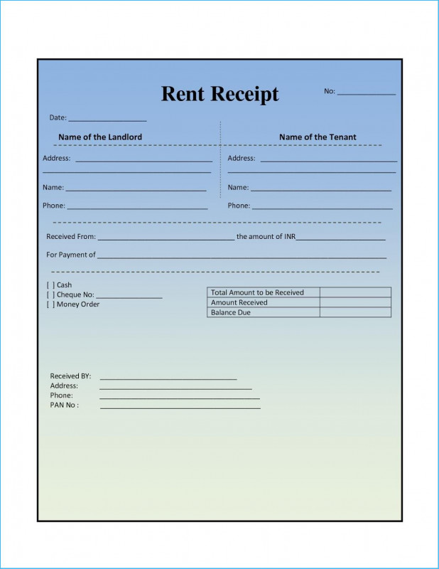 Blank Money order Template New Captivating Rent Invoice Template which Can Be Used as