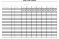 Blank Monthly Work Schedule Template Awesome 042 Template Ideas Free Daily Schedule Templates for Excel