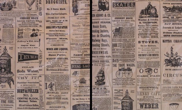 Blank Old Newspaper Template Unique 48 Antique Newspaper Wallpaper On Wallpapersafari