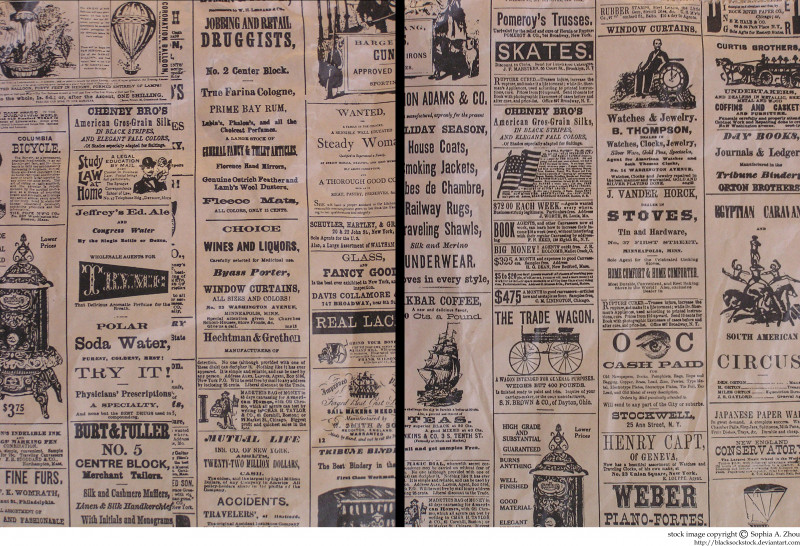 Blank Old Newspaper Template Unique 48 Antique Newspaper Wallpaper On Wallpapersafari