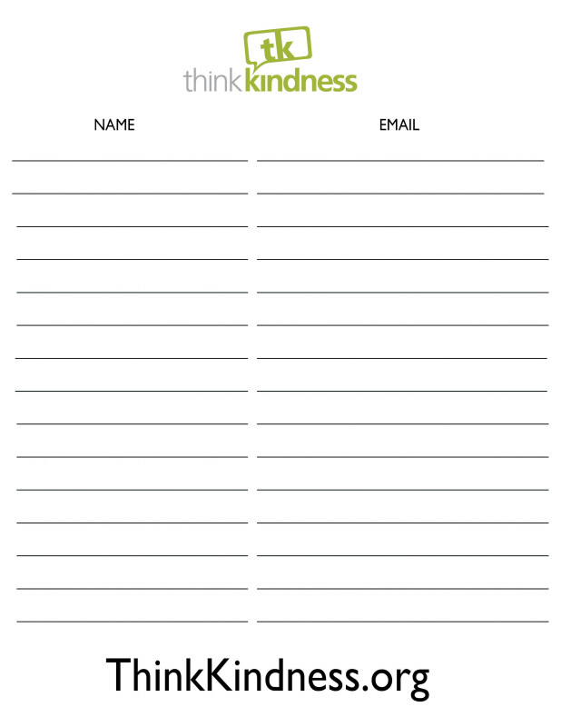 Blank Packing List Template Unique Email Opt In Sign Up Sheet Google Search In 2019 Sign In