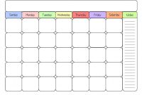 Blank Pattern Block Templates New Printable One Month Calendar Elegant Cute Blank Calendar