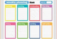 Blank Petition Template New Unique Weekly Workout Plan Template Konoplja Co