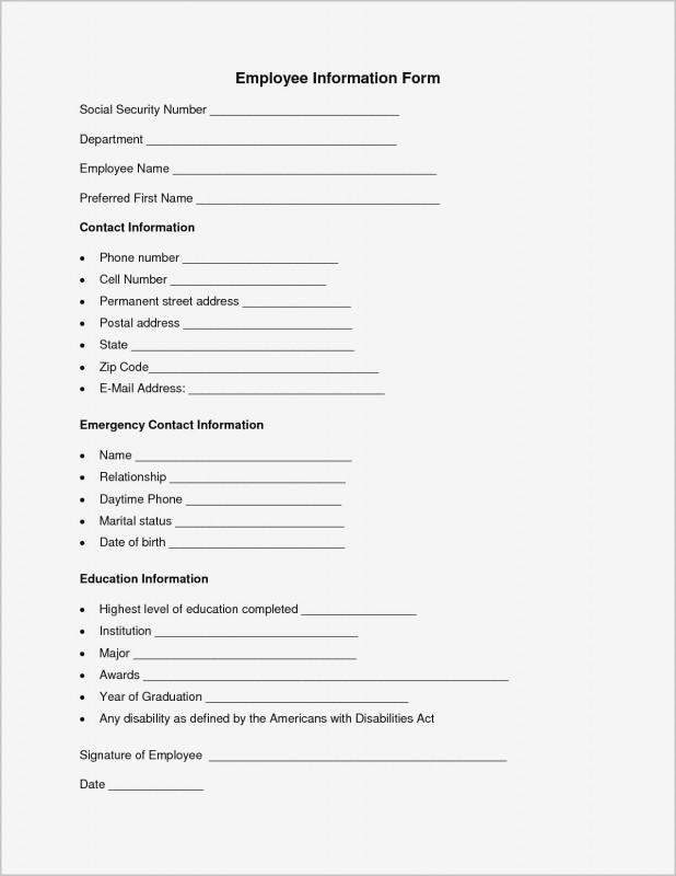 Blank Prescription form Template New Payroll Information form Templates Templates fortthomas