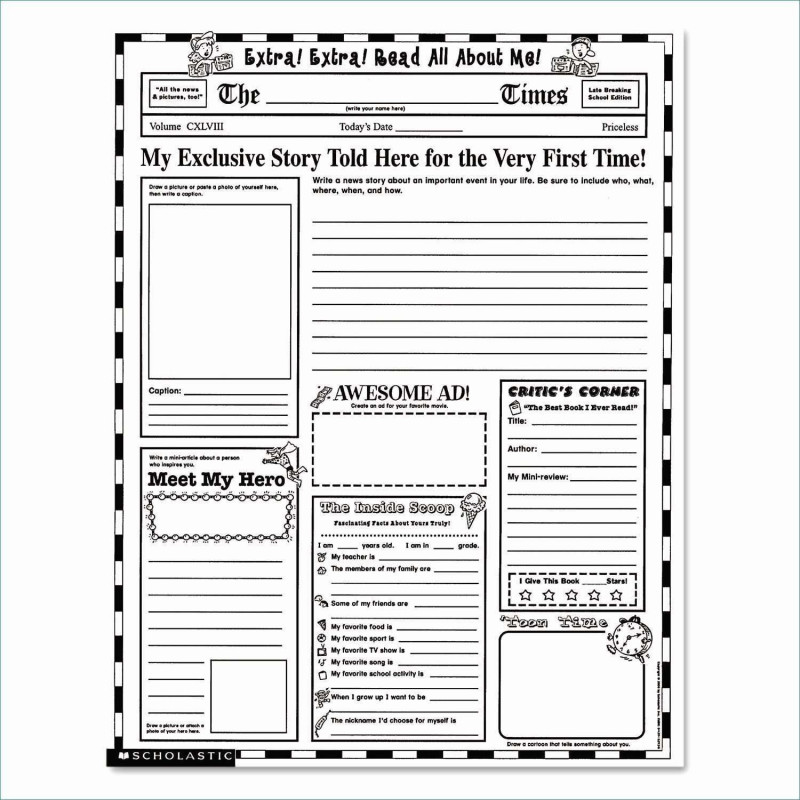 Blank soap Note Template New Newspaper format Google Docs Luxury Free Newspaper Template