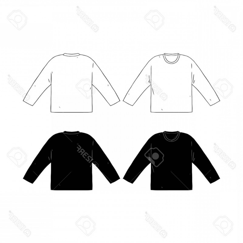 Blank Tee Shirt Template Unique Photostock Vector Hand Drawn Vector Illustration Of Blank