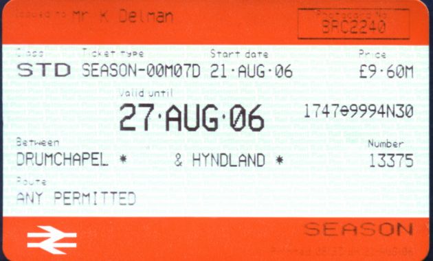 Blank Train Ticket Template Awesome Tickets From Scotland