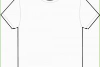 Blank Tshirt Template Pdf New Ausgezeichnet T Shirt Vorlage Fa¼r 2019