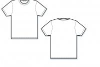 Blank Tshirt Template Printable Awesome T Shirt Vector Template Awesome Blank T Shirt Free Download