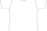 Blank Tshirt Template Printable New Free T Shirt Template Printable Download Free Clip Art