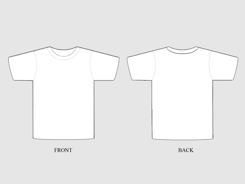 Blank Tshirt Template Printable Unique Printable T Shirt order form Template Besttemplate123 Shirt