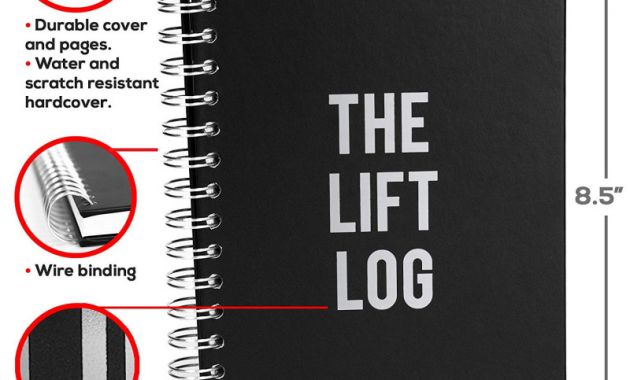 Blank Workout Schedule Template Awesome the Lift Log Workout and Fitness Journal 5 5 X 8 5