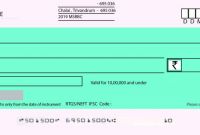 Editable Blank Check Template New the Types Of Indian Bank Mutilated Cheque You Cant Find