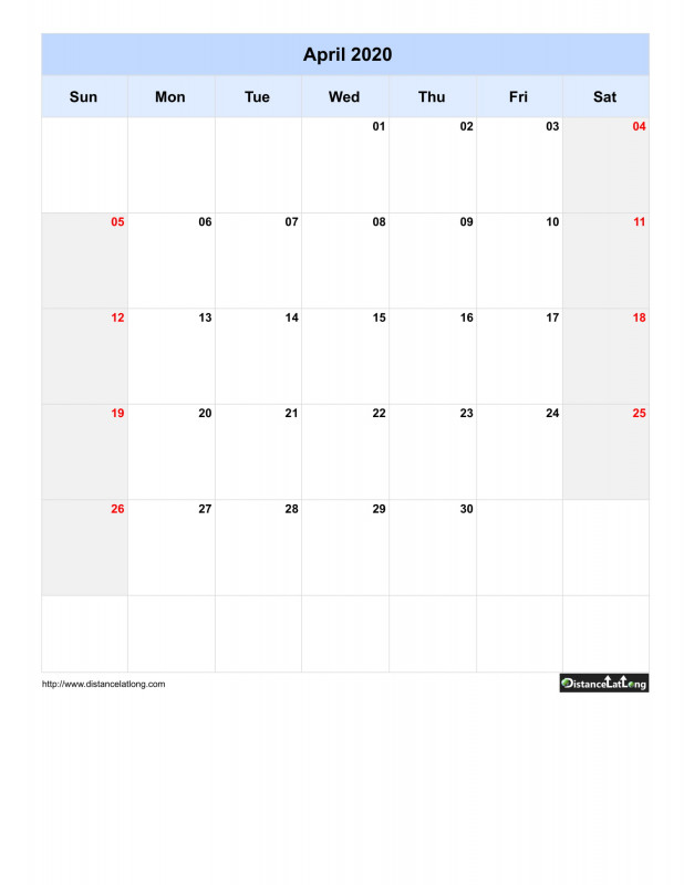 Full Page Blank Calendar Template Awesome 2020 Yearly Calendar Free Printable Pdf Words and Jpg