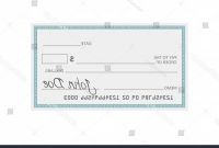 Large Blank Cheque Template Unique Blank Check Template Vector Banking soidergi