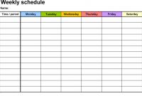 Printable Blank Daily Schedule Template Unique Weekly Calendar Template Hd Planner Weekly Calendar