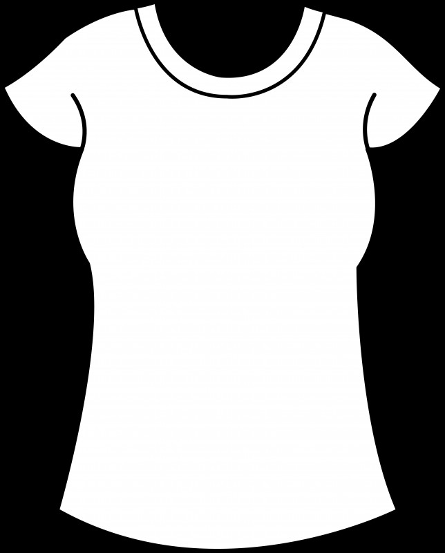 Printable Blank Tshirt Template Unique Printable Clothes Templates Womens T Shirt Template Free