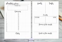 33 Labels Per Sheet Template Unique Bullet Journal Monthly Printable Monthly Planner Dot Grid