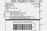 Address Label Template for Mac Awesome Printable Usps Shipping Label Template