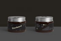 Canning Jar Labels Template New Starboard Black Jar Packaging by Ben Whiting On Dribbble