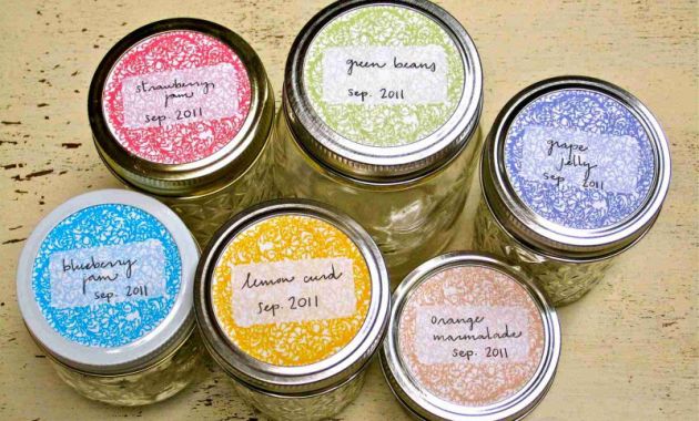 Canning Jar Labels Template Unique 20 Sets Of Free Canning Jar Labels