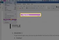 Creating Label Templates In Word New How to Change the Paper Size In Word